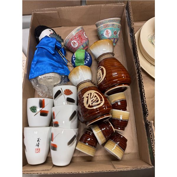 Sake and other items
