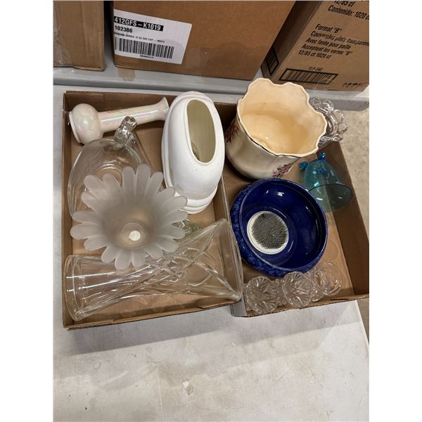 Assorted vases