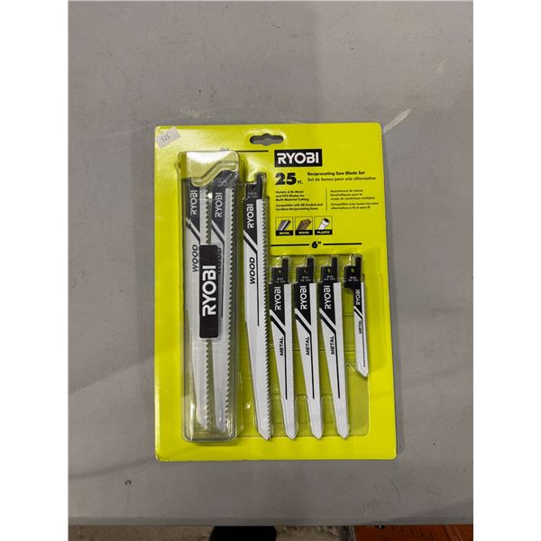Ryobi reciprocating saw blades
