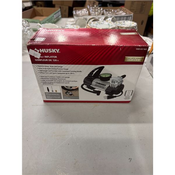 Husky 120 volt inflator