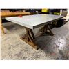 Image 2 : Stone top table 71.5x42x30 tall