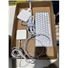 Image 1 : Apple key board and chargers