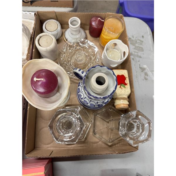 Candles, and Candle Holder