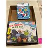 Image 1 : Dinosaur playset and aqua beads