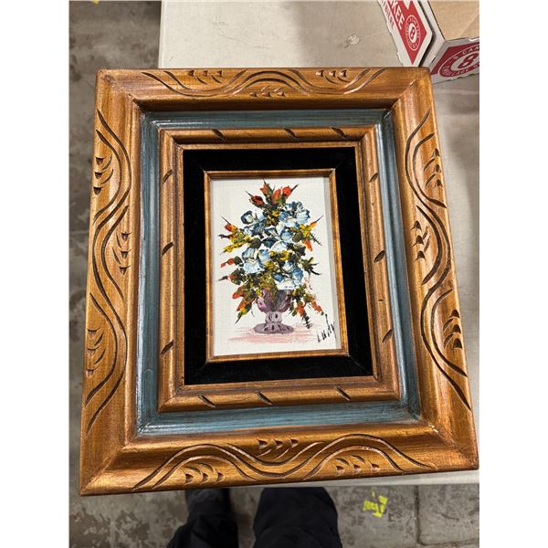 Small painting, nice frame