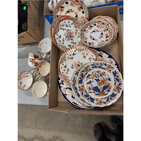 Assorted China dishes