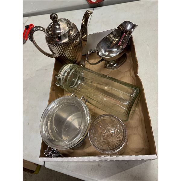 Canisters and other serving items