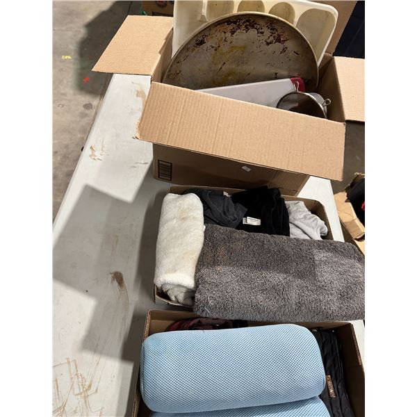 Kitchen items, towels, etc. T-shirts
