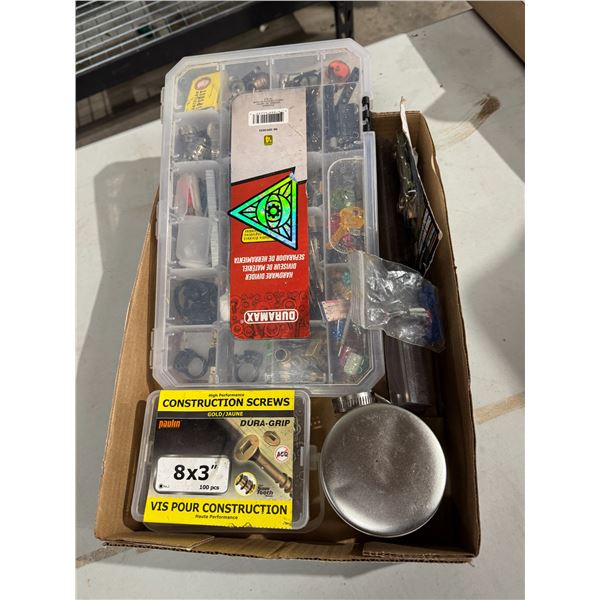 Instruction screws and other hardware