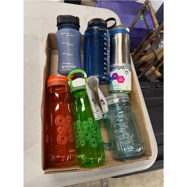 Water bottles