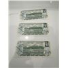 Image 2 : 1973 Canada Uncirculated Sequential $1 bills (3)