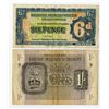 Image 1 : British Military Vouchers, ND (1943) to ND (1948), Pair of Issued Banknotes
