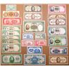 Image 1 : Central Bank of China & Korea, 1928-1949, Group of Issued Banknotes (24)