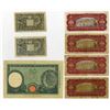 Image 2 : Italy & Yugoslavia Group of Issued Banknotes, 1943 to 1955 (7)