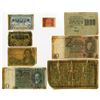 Image 1 : World Wide. Group of 8 of Issued Banknotes, 1919 to 1943