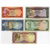 Image 1 : Yemen. Central Bank of Yemen, ND (1990)-ND (1993), Group of Issued Banknotes, AU-UNC