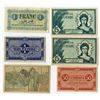 Image 2 : Algeria. Algerian Banknote Assortment, 1915 to 1949