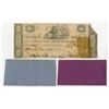 Image 2 : Jefferson Bank of New Salem, Ohio, $3, 1877 & Lot of 2, New Brunswick, Canada