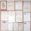 Image 1 : New York. Singer Sewing Machine Co. Correspondence and Other Ephemera Group Lot, ca.1870-1910s