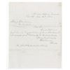 Image 1 : Montana Territory. 1882 Hand Written Note from County Sherriff taking Convict to Prison.
