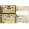 Image 1 : New Jersey. Mutual Benefit Life Insurance, 1863-1898 Group of 4 Certificates