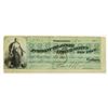 Image 1 : Washington D.C.,. Assistant Treasurer of the United States, 1868. $100 I/C Check, VF-XF NBNC