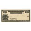 Image 1 : New York. American Bankers Association Proof Travelers' Cheque, ND (1900s)