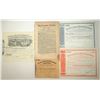 Image 1 : United Kingdom Assortment of Stock Certificates and Newspaper, 1778-1962