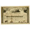 Image 1 : Maryland. Baltimore & Ohio Rail-Road Co., 1861 I/C Capital Stock Certificate Signed by Hopkins