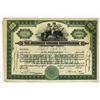 Image 1 : Maine. Argonaut Salvage Corp. 100 Shares, I/U Stock Certificate - Signed by Simon Lake