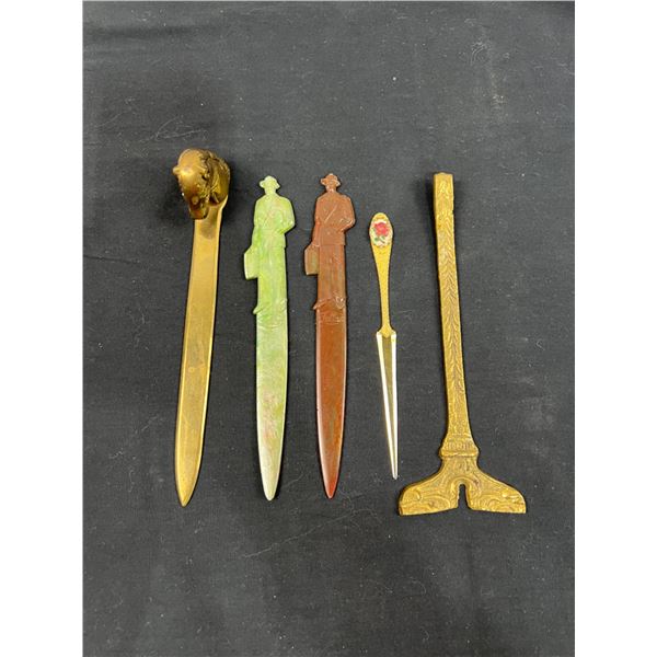 Assorted Letter Openers