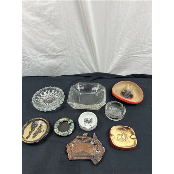 Assorted Ashtrays