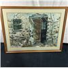 Image 1 : Framed Wall Art "Forgotten Milk Cans"