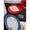 Image 7 : Assorted Ladies Hats, Wig, & Vintage Wig Box