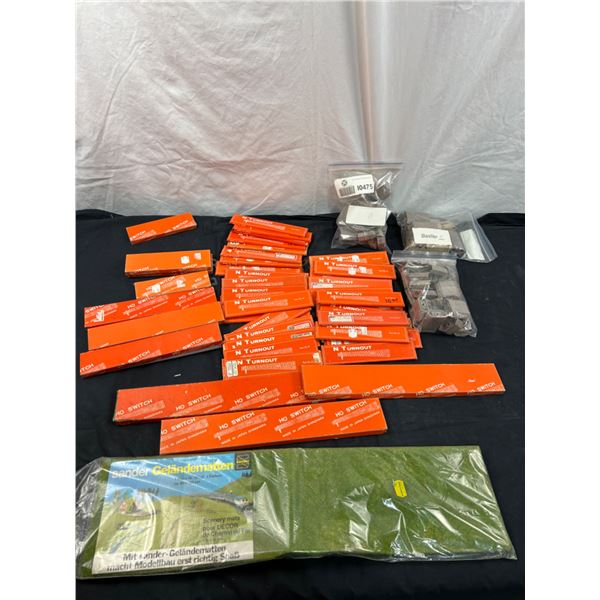 Assorted Model Train Accessories