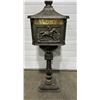 Image 1 : Metal Pillar Mail Box
