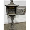 Image 3 : Metal Pillar Mail Box