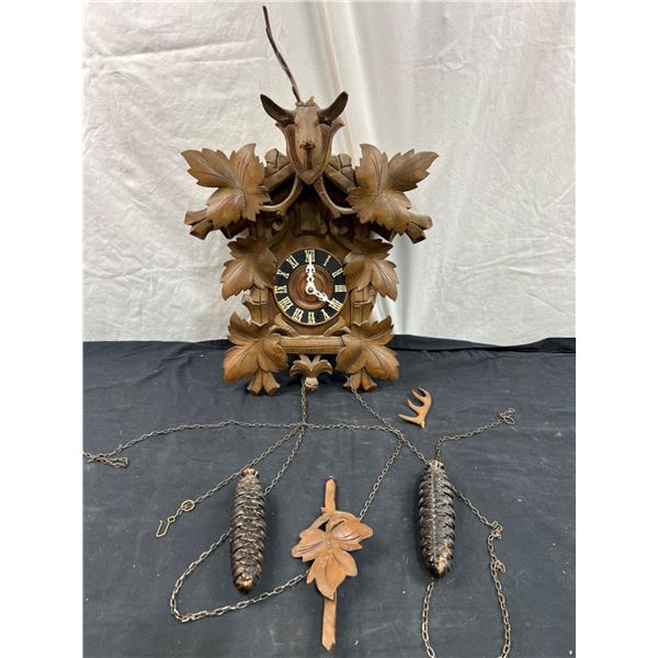 Vintage Wooden Coo-Coo Clock