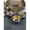 Image 3 : Assorted Silver Coloured & Silver Plate Serving Ware
