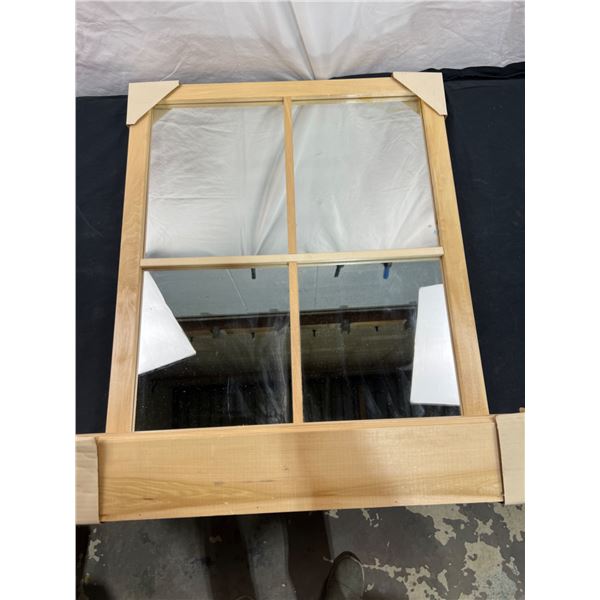 Wall Mounted Mirror/Flower Planter