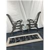 Image 1 : Cast Iron Children's Bench Pieces