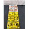 Image 1 : Vintage Alberta Licence Plate Display
