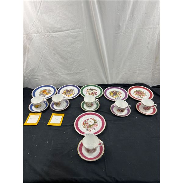 Franklin Mint "Chelsea Flower Show" Bone China Collection