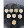Image 2 : 8 Canadian 50 Cent Pieces