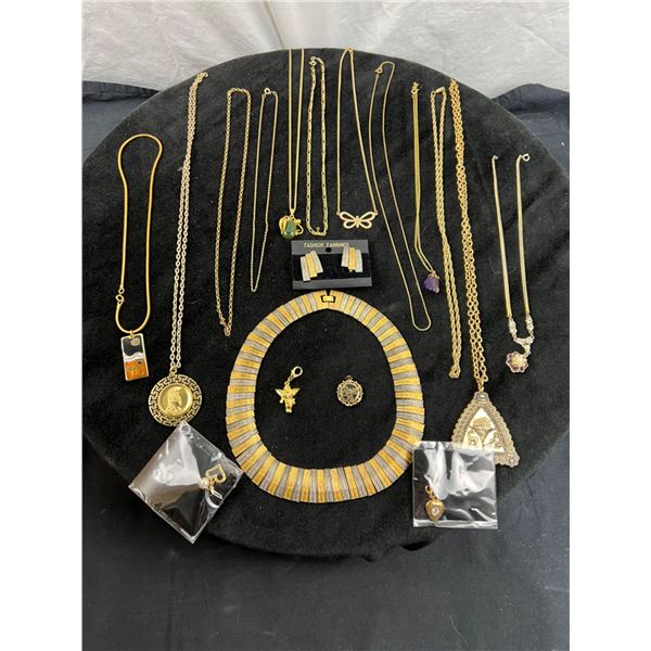 Assorted Gold Coloured Fashion Jewellery