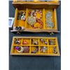 Image 3 : Wooden Jewellery Box With Content