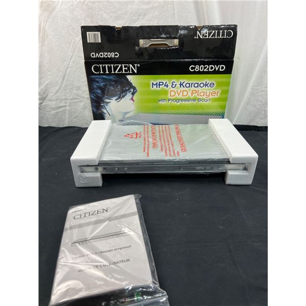 Citizen MP4 & Karaoke DVD player
