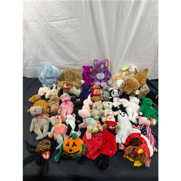 Assorted TY Beanie Babies