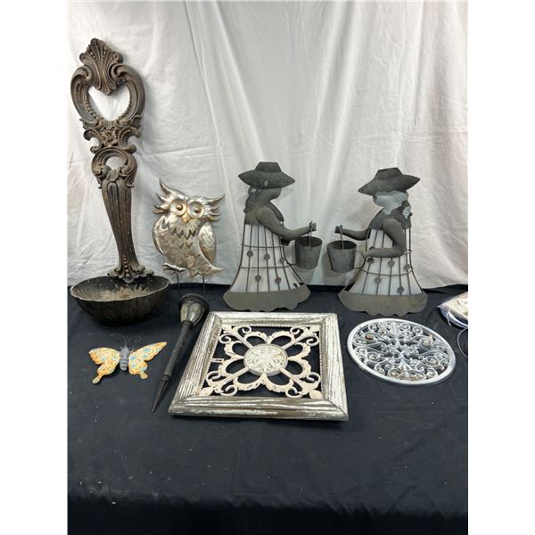 Assorted Garden Decorations