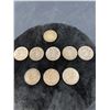 Image 1 : Canadian .50 Cent Pieces